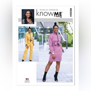 🪡 KNOW ME Sewing Pattern Misses’ Jacket, Trousers and Skirt - 2004